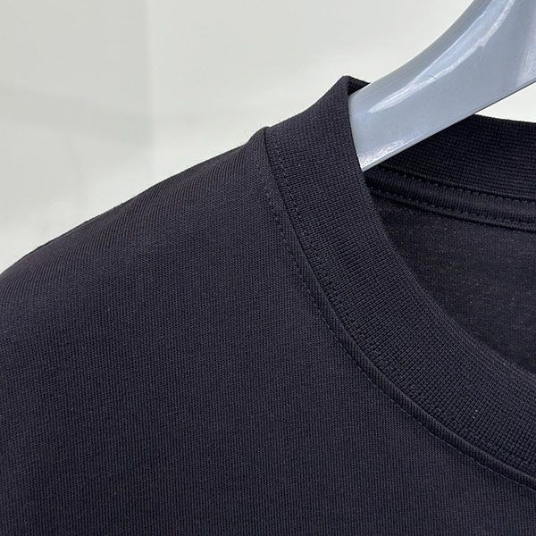 素敵な バレンシアガ  Tシャツ 偽物 ミディアムフィット ロゴ bac39316